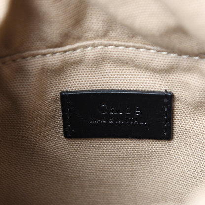 Chloe Smooth Calfskin Mini Roy Bucket Bag Black 5 of 10