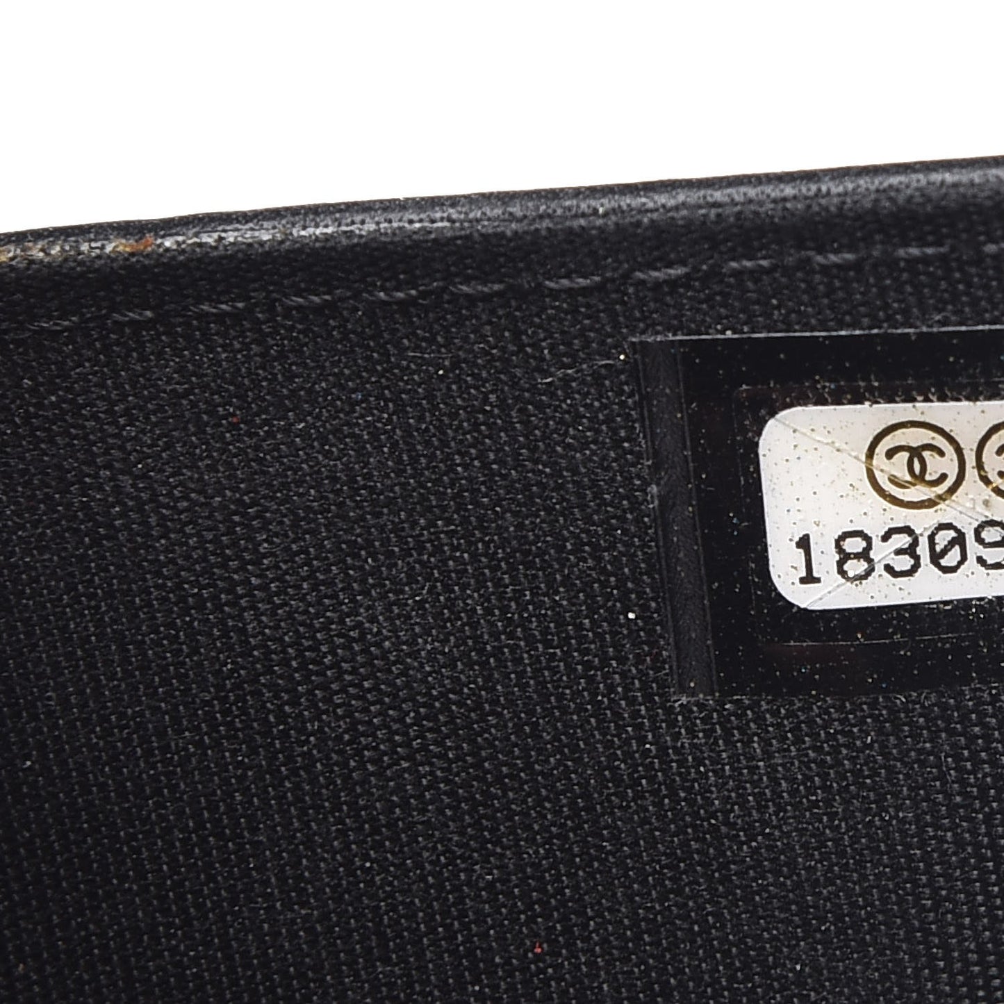 Patent Quilted Brilliant Compact Wallet Black