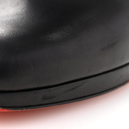Christian Louboutin Calfskin Birgitta 100 Zip Around Ankle Boots 38.5 Black 11 of 12