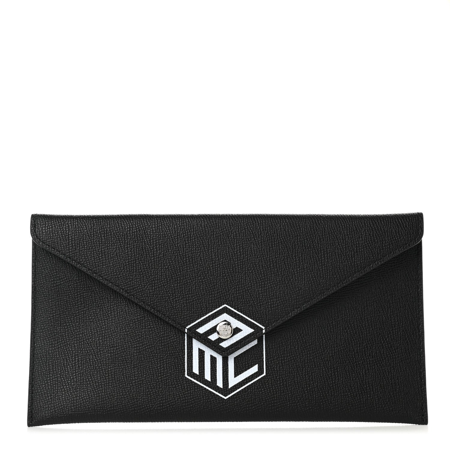 MCM Saffiano Envelope Wallet Black 1 of 6