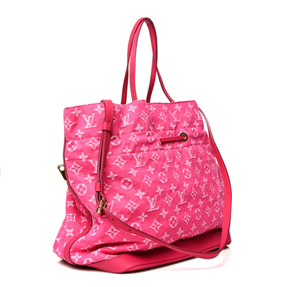 Louis Vuitton Denim Noefull MM Rose Indien 2 of 10