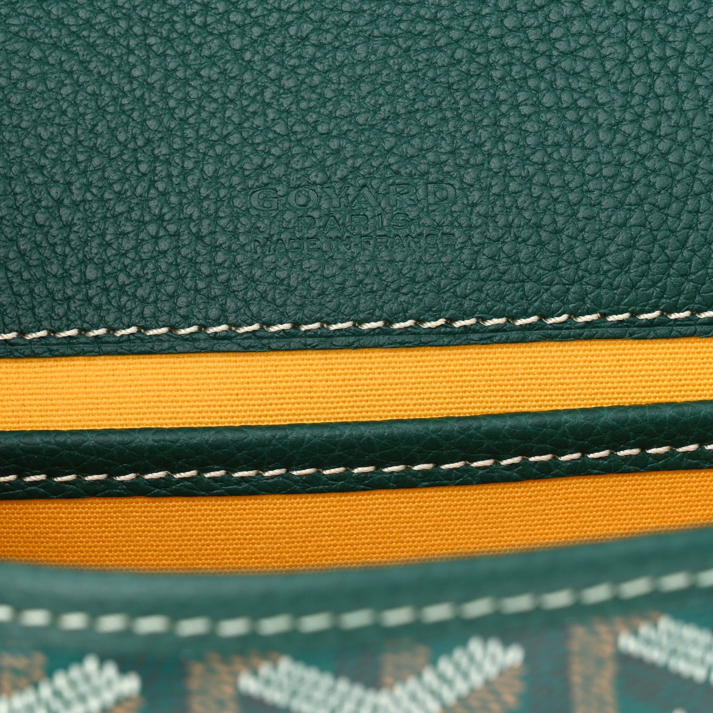 Goyardine Belvedere II PM Messenger Bag Green