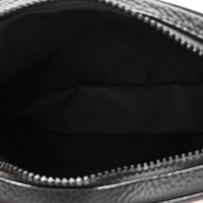 Louis Vuitton Taurillon Monogram Uniformes Solar Ray Soft Pochette Volga Belt Bag Black 5 of 9