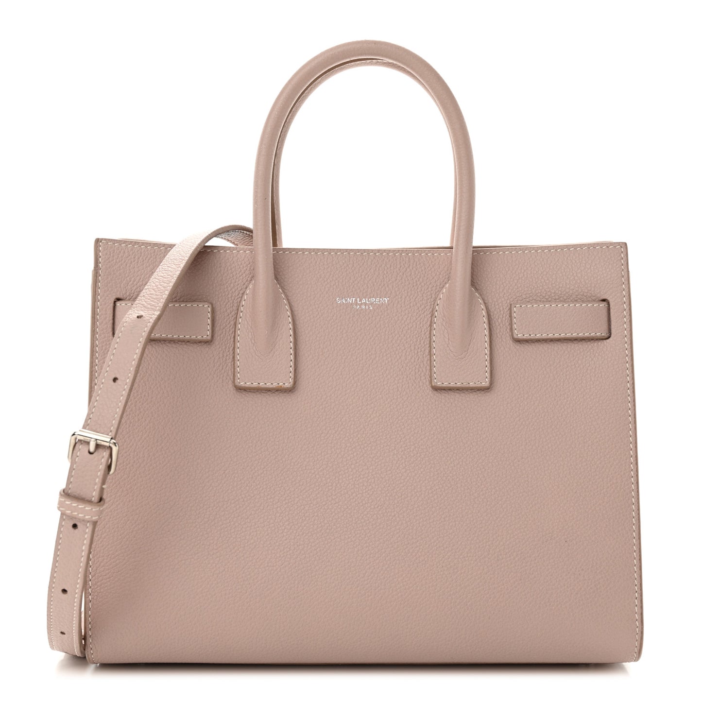 Grained Calfskin Small Sac De Jour Pale Blush