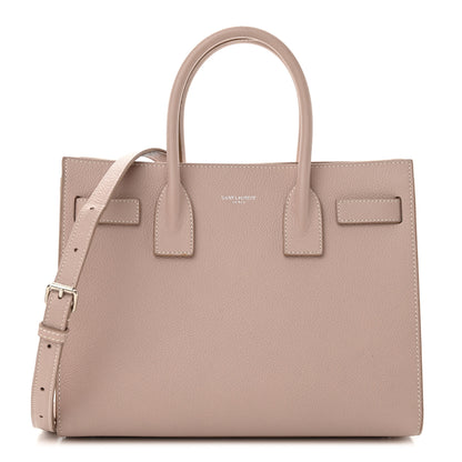 Saint Laurent Grained Calfskin Small Sac De Jour Pale Blush 1 of 11