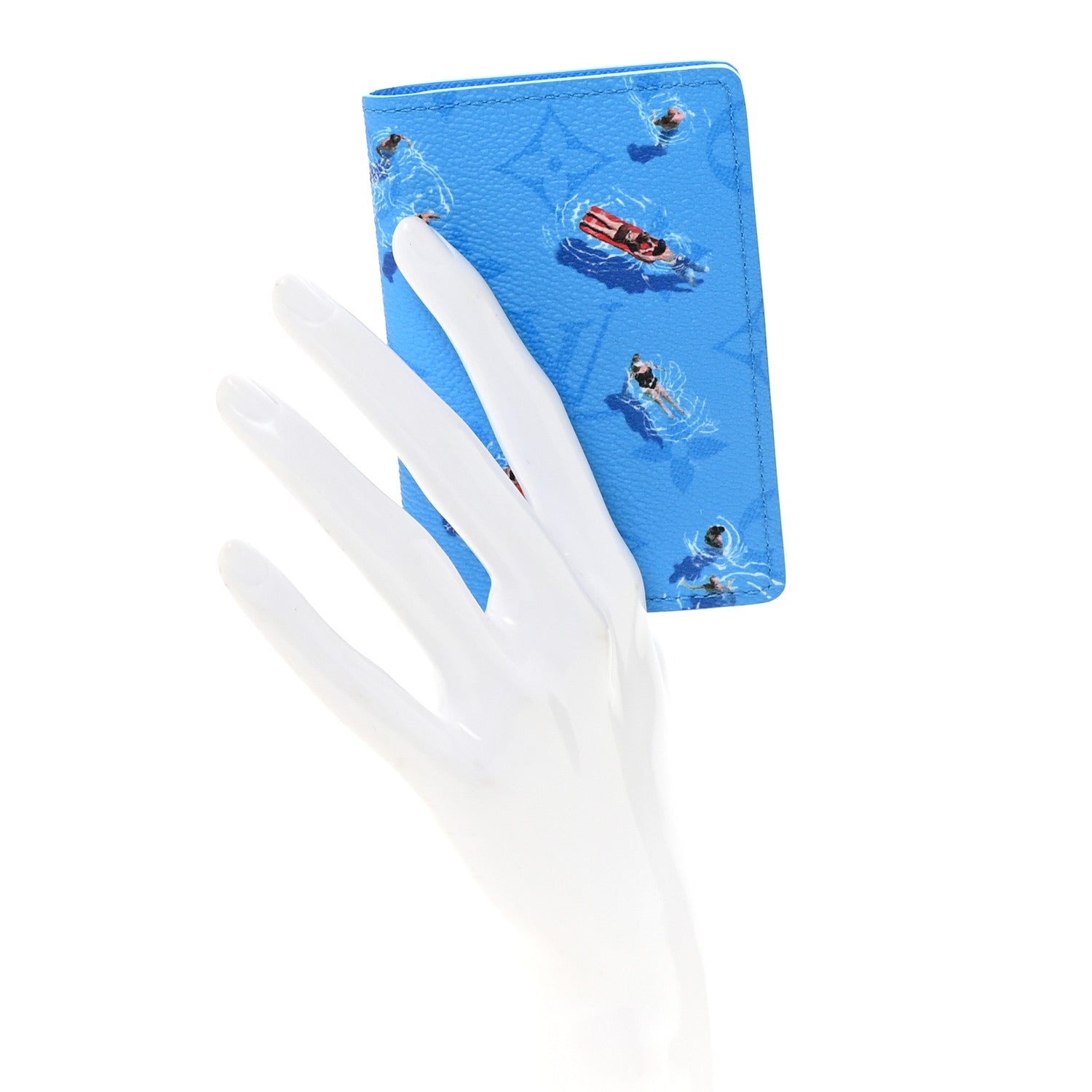 Louis Vuitton Monogram Sports Pocket Organizer NM Pool Blue 2 of 7