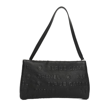 Chanel Lambskin Rue Cambon Wristlet Black 1 of 11