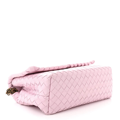 Bottega Veneta Nappa Intrecciato Baby Olimpia Shoulder Bag Dragee 4 of 9