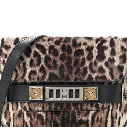 Proenza Schouler Calf Hair Leopard Print Mini PS11 Classic Shoulder Bag Black 8 of 16