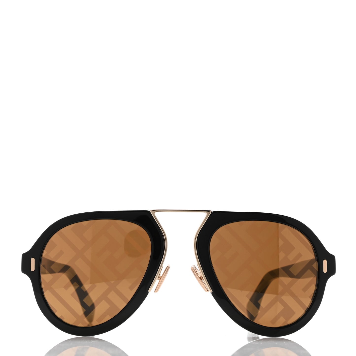 Acetate FF Aviator Sunglasses FF M0104/S Black