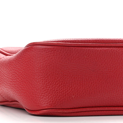 Gucci Pebbled Calfskin Small Soho Disco Bag Tabasco Red 10 of 17