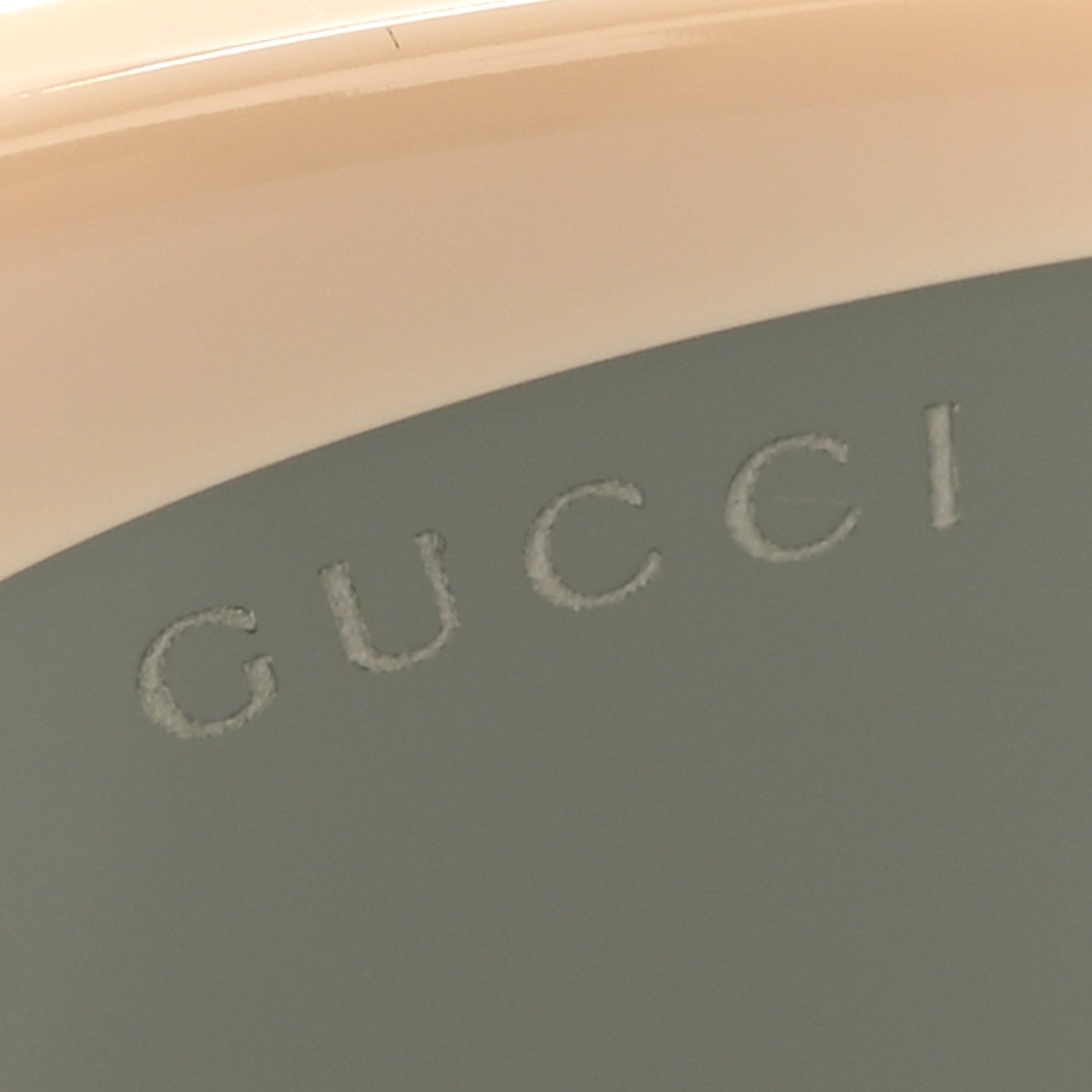 Gucci Acetate Oval Sunglasses GG1660S Ivory 8 of 9