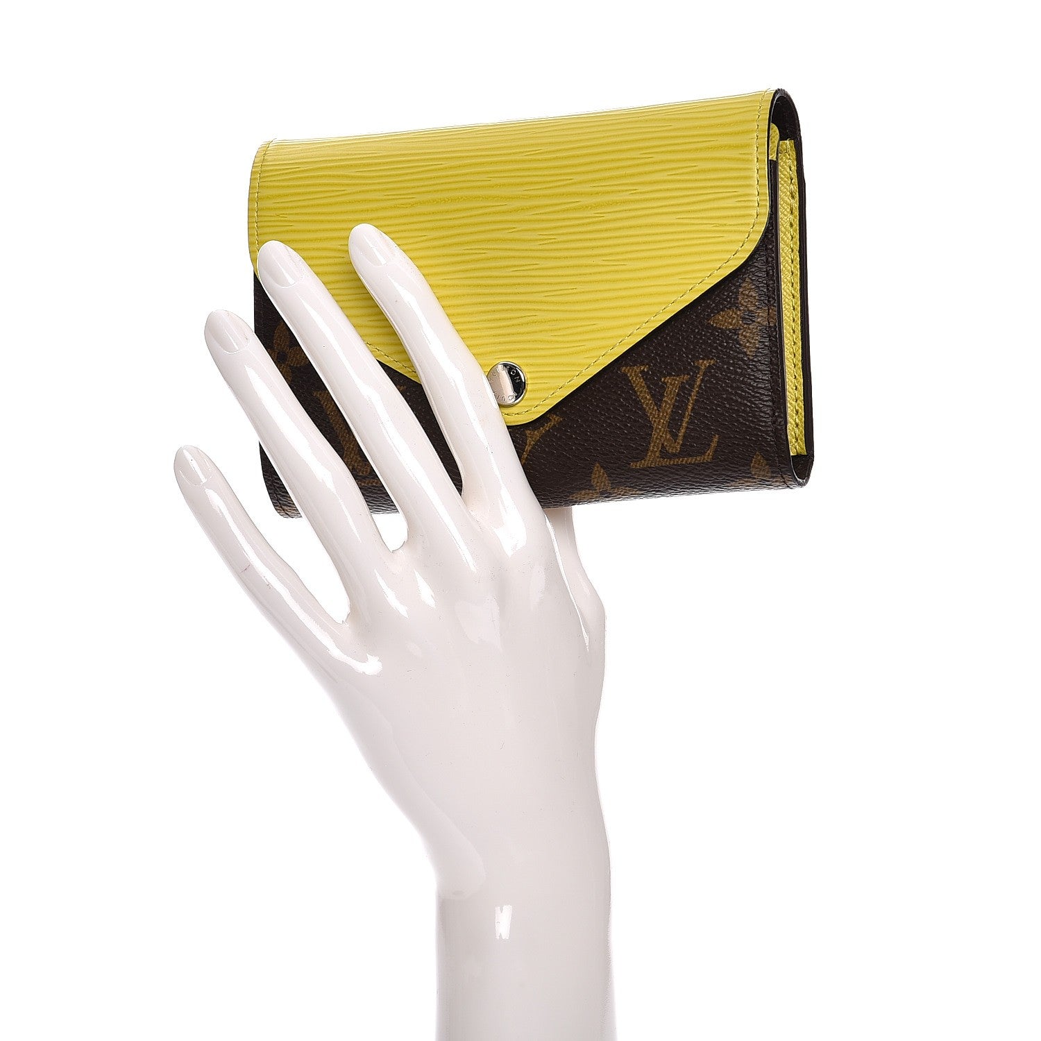 Louis Vuitton Epi Monogram Marie-Lou Compact Wallet Pistache 2 of 8