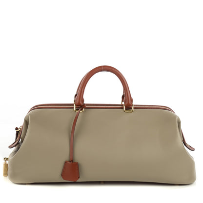 Celine Satin Calfskin Long Frame Doctor Bag Grey 1 of 8