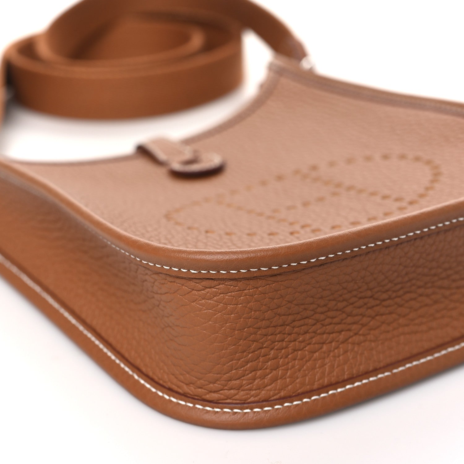 Hermes Taurillon Clemence Evelyne TPM Gold 9 of 11