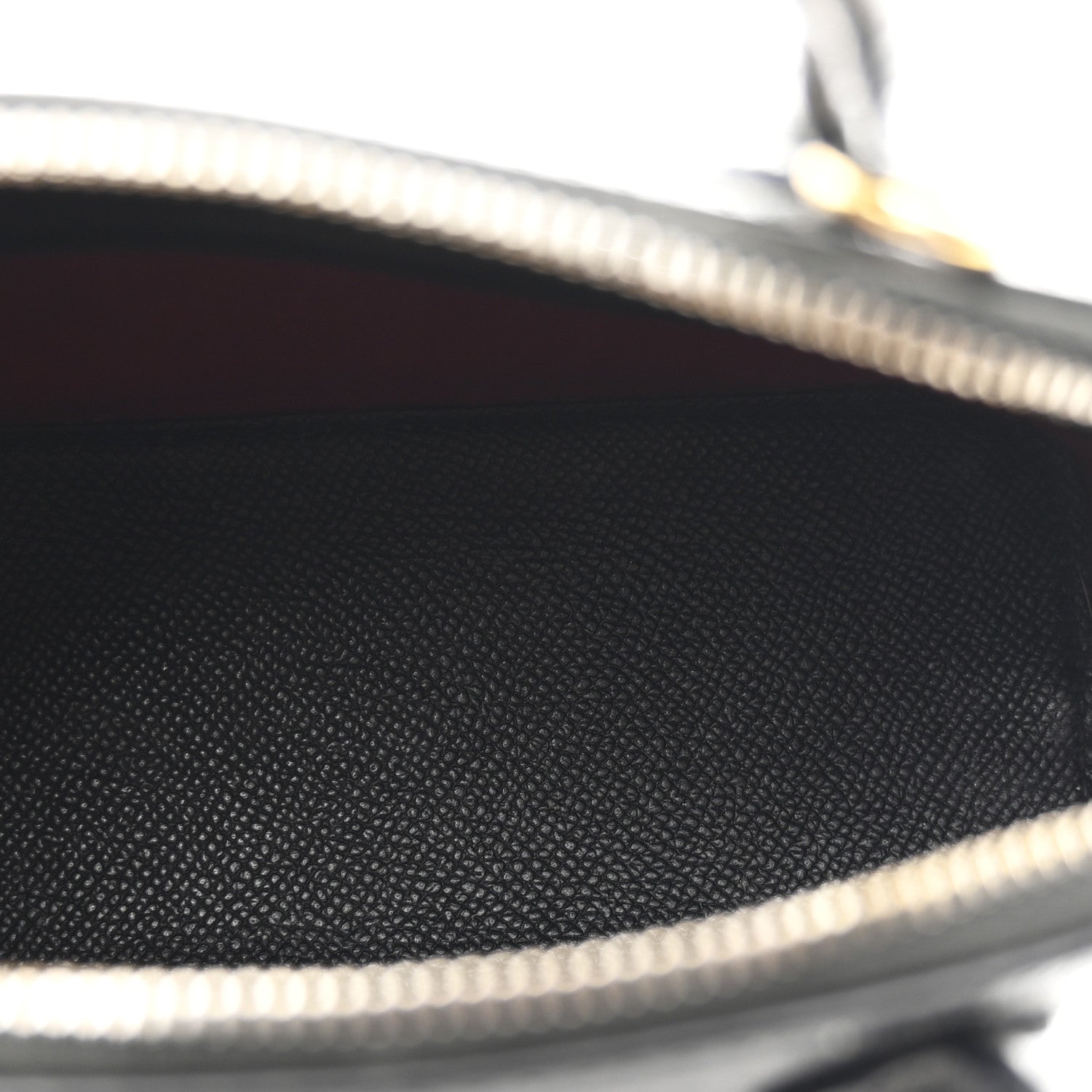 Balenciaga Signature Grained Calfskin XXS Ville Top Handle Bag Black White 5 of 10