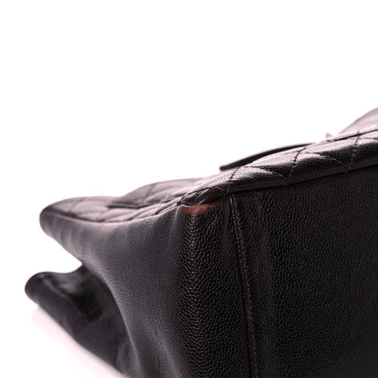 Chanel Caviar Quilted Grand Shopping Tote GST Black 11 of 16