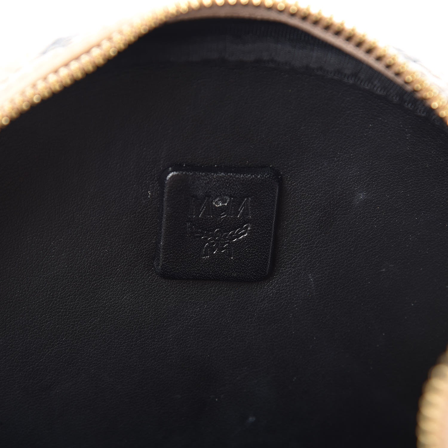 MCM Visetos Small Side Stud Stark Backpack Beige 8 of 11