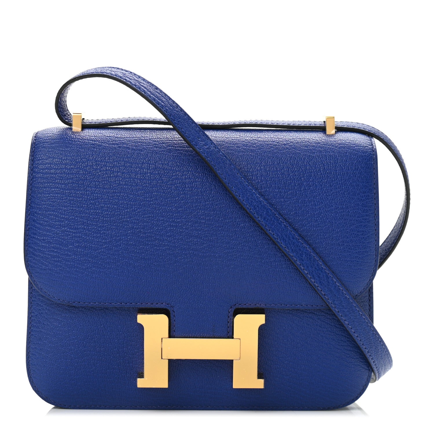 Hermes Chevre Mysore Constance 18 Bleu Electrique 1 of 11