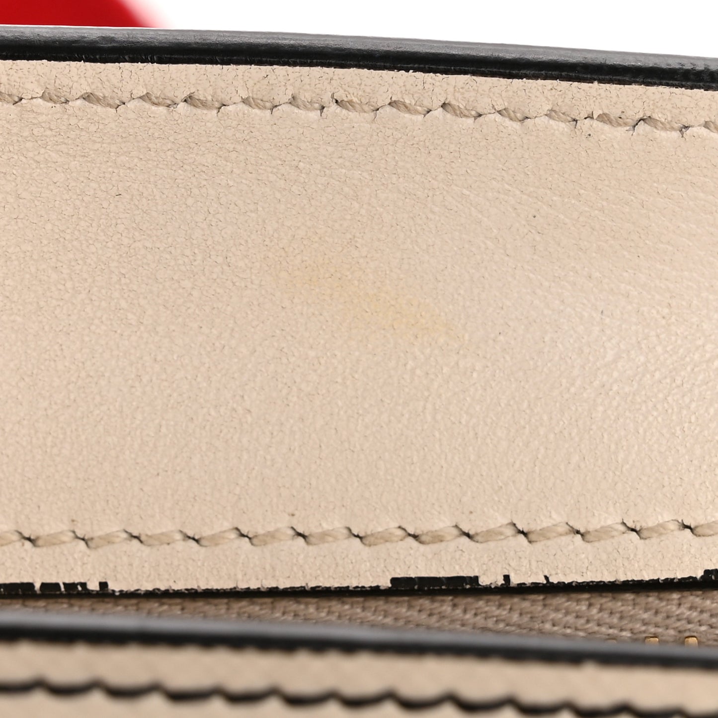 City Calf Saffiano Esplanade Crossbody Bag Fuoco White