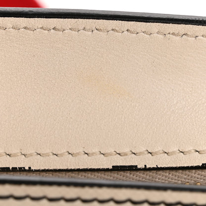 Prada City Calf Saffiano Esplanade Crossbody Bag Fuoco White 15 of 15