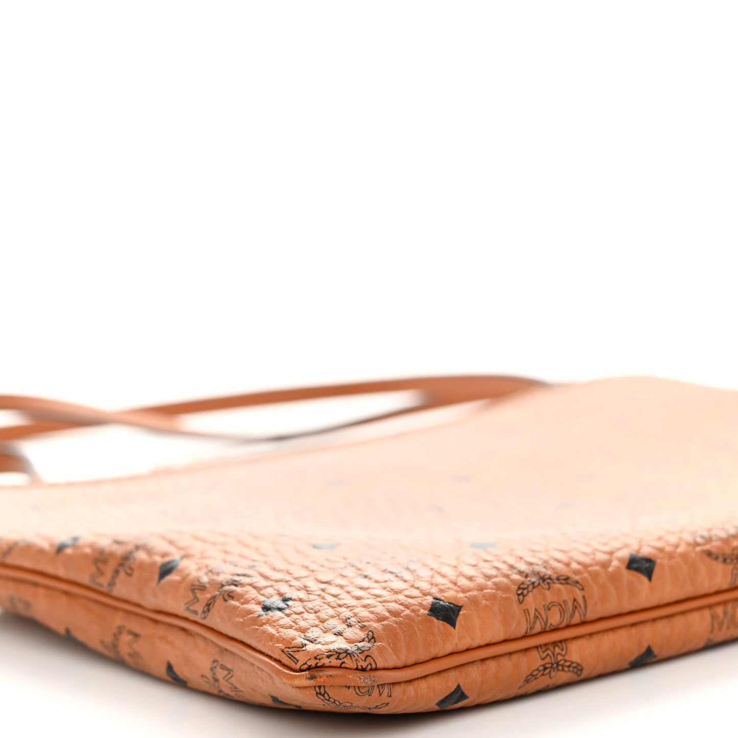 Visetos Medium Crossbody Pouch Cognac