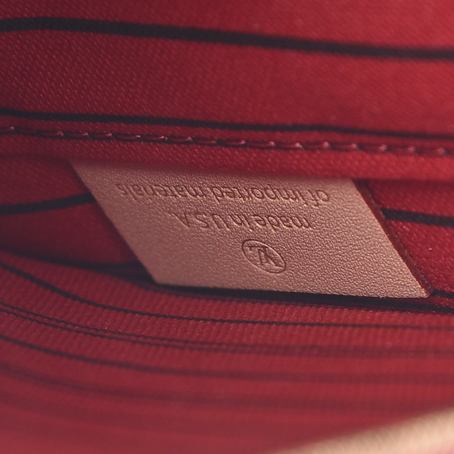 Monogram Neverfull MM GM Pochette Cherry