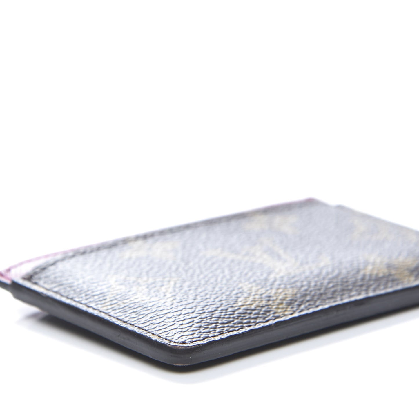 Monogram Card Holder Fuchsia