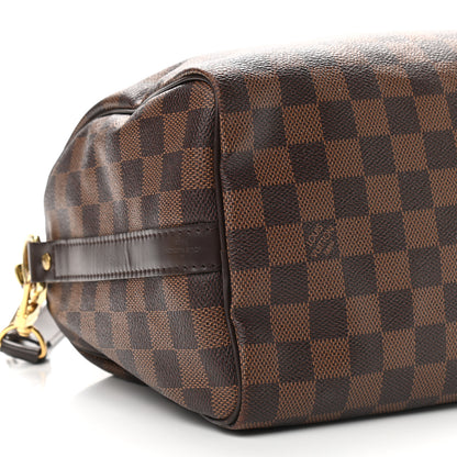 Louis Vuitton Damier Ebene Speedy Bandouliere 25 13 of 14