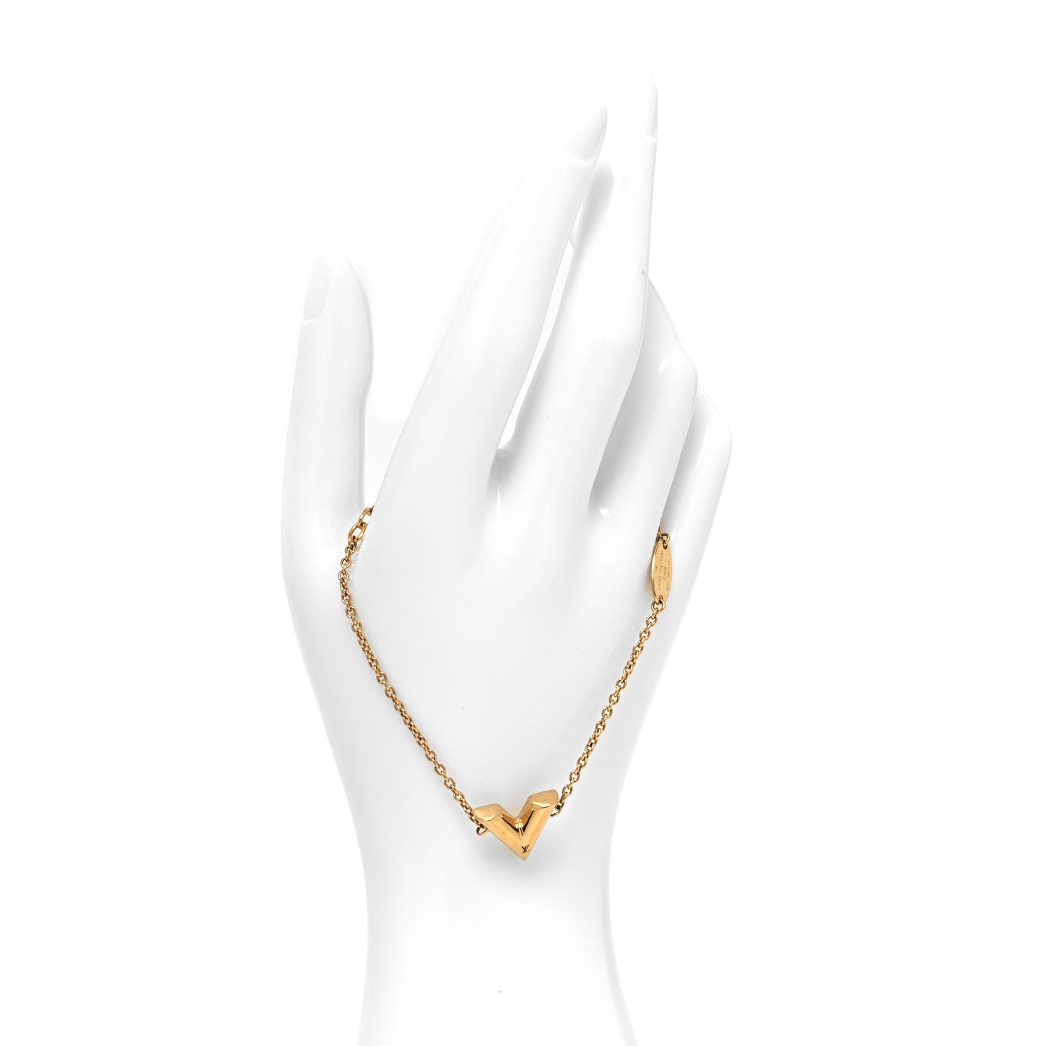 Louis Vuitton Essential V Bracelet Gold 2 of 6