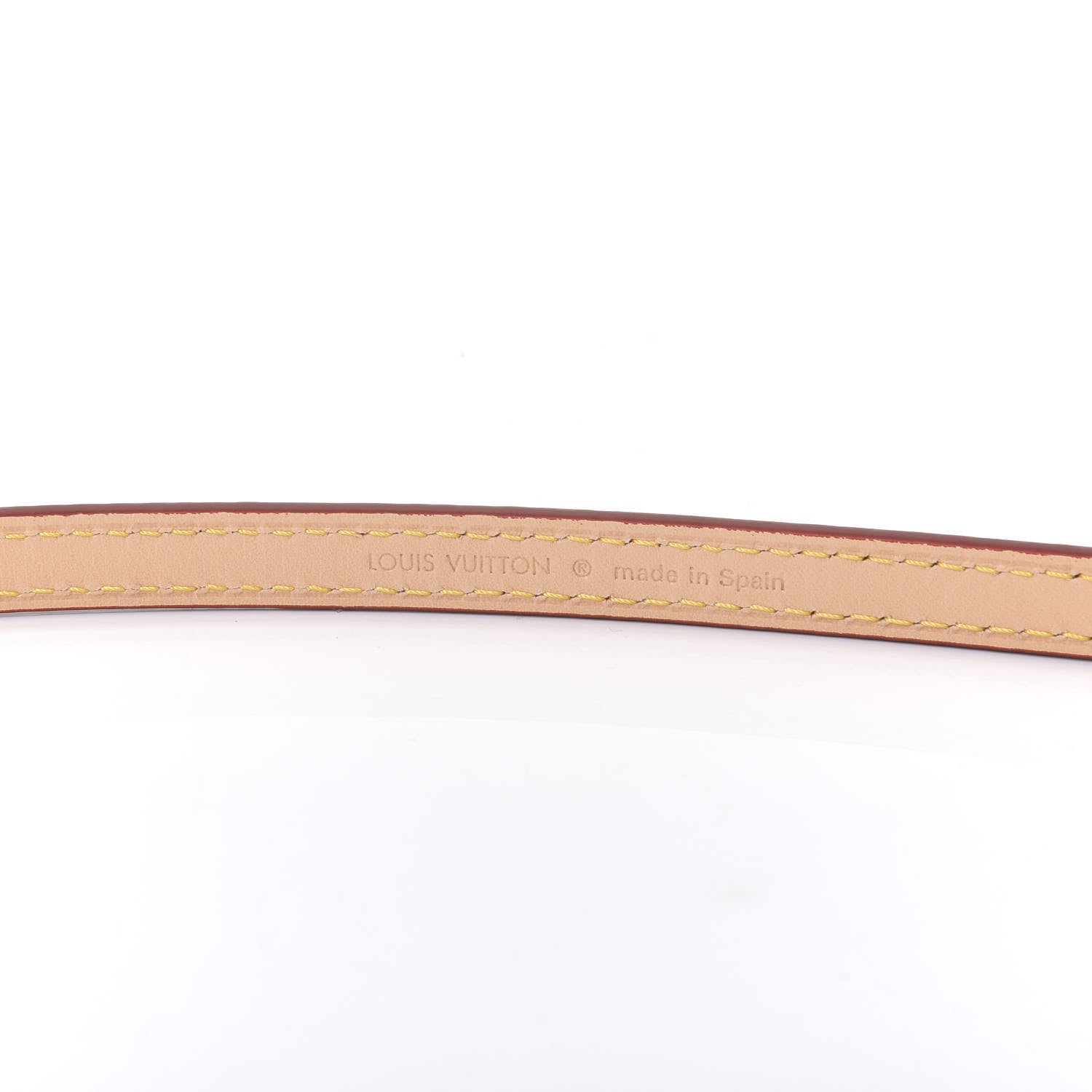 Louis Vuitton Vachetta 12mm Adjustable Shoulder Strap 3 of 6