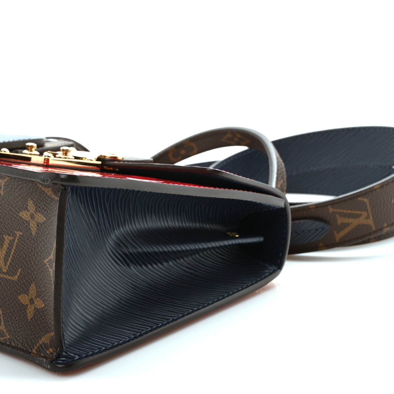 Louis Vuitton Vernis Epi Monogram Spring Street Scarlet 9 of 9