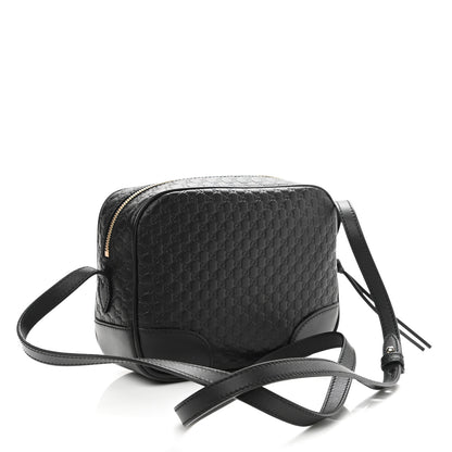 Gucci Microguccissima Mini Bree Messenger Bag Black 3 of 10