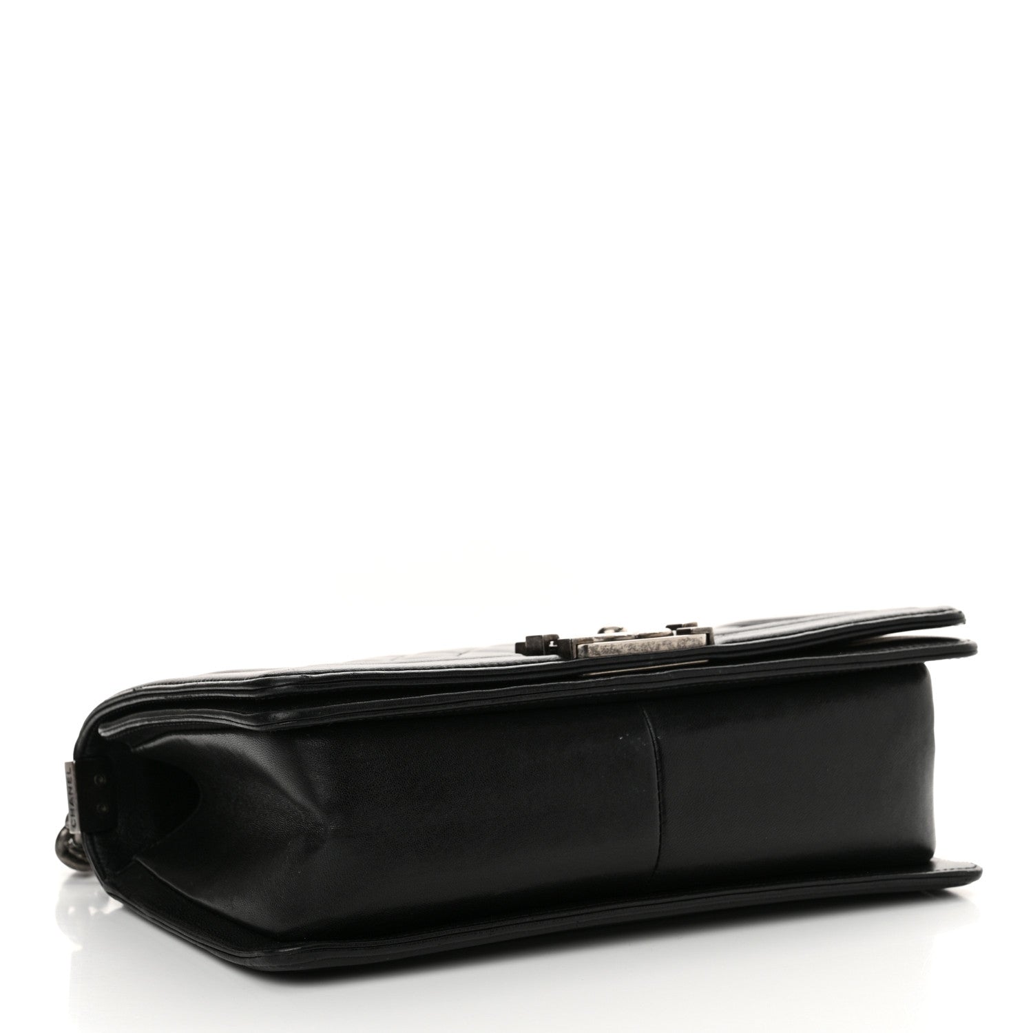 Chanel Lambskin Quilted Medium Boy Flap Black 4 of 12