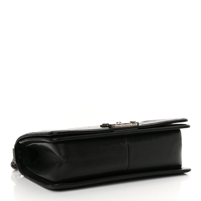 Chanel Lambskin Quilted Medium Boy Flap Black 4 of 12