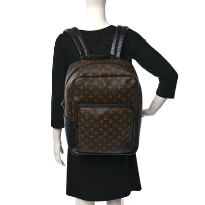 Louis Vuitton Monogram Macassar Dean Backpack 2 of 8