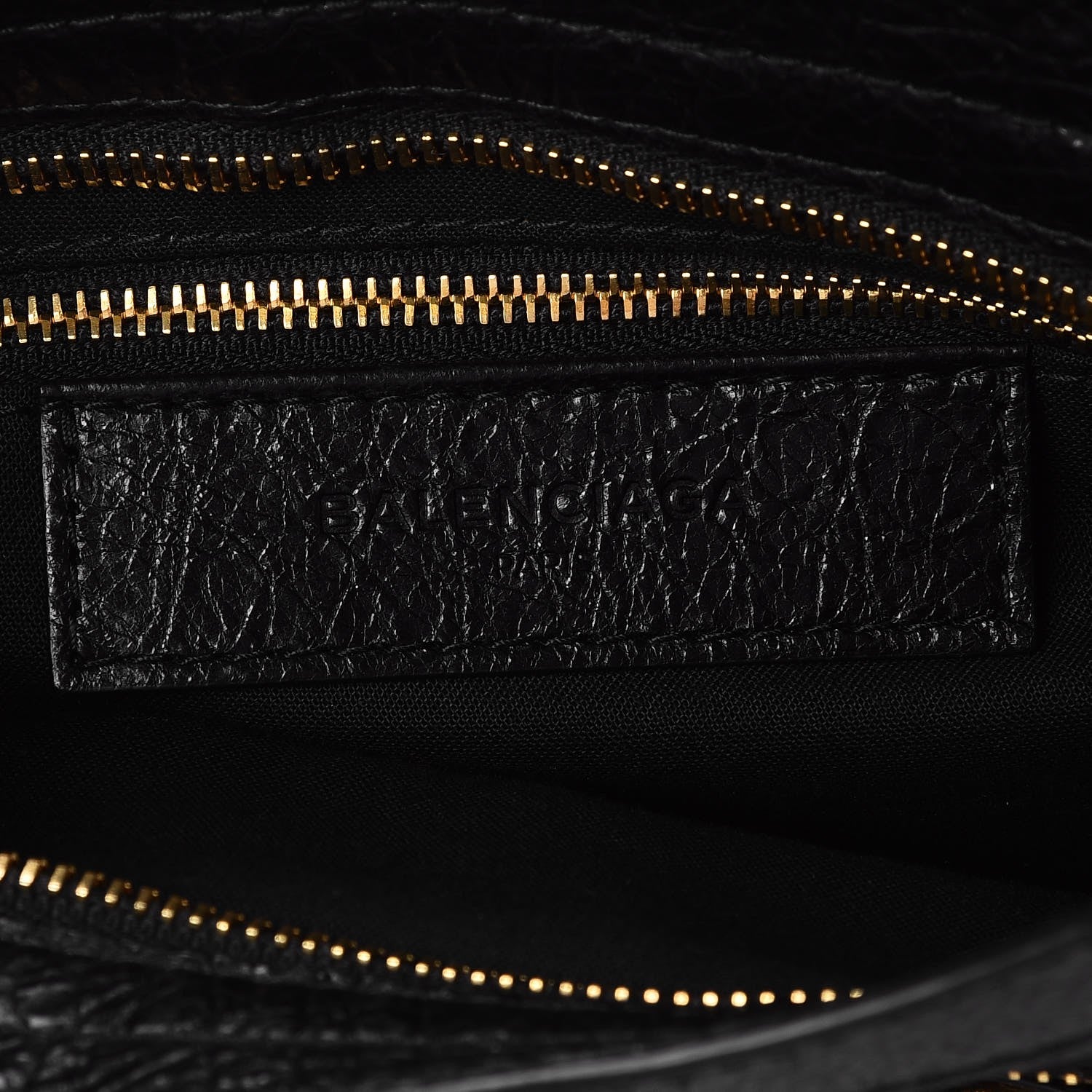 Balenciaga Agneau Giant 12 Gold Hardware Mini City Black 6 of 7