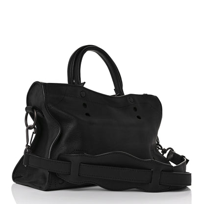 Balenciaga Veau Soyeux Perforated Blackout Hardware S City Black 2 of 8