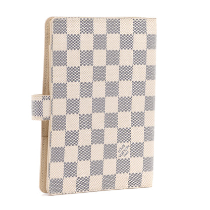 Louis Vuitton Damier Azur Medium Ring Agenda Cover 3 of 8