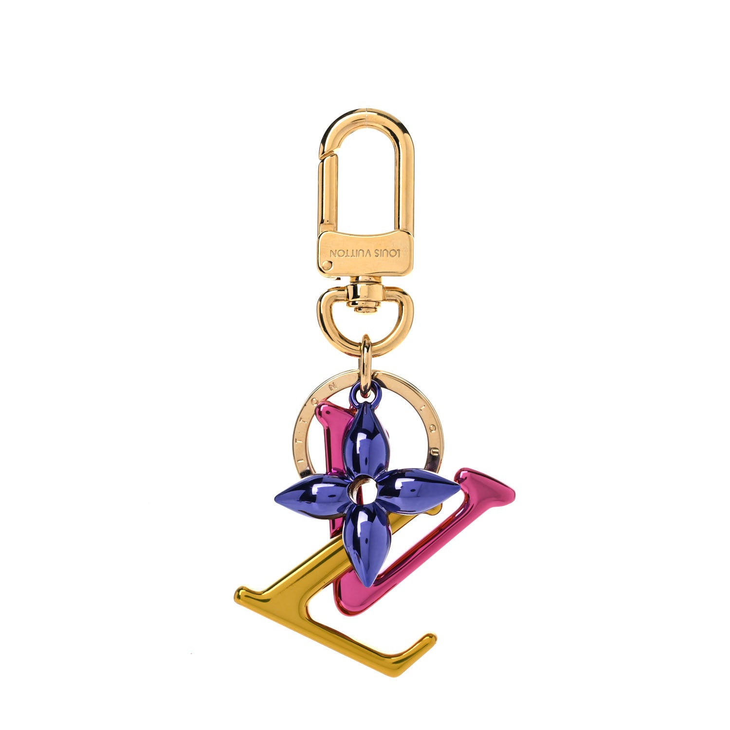 Louis Vuitton LV New Wave Bag Charm Key Holder Multicolor 1 of 3