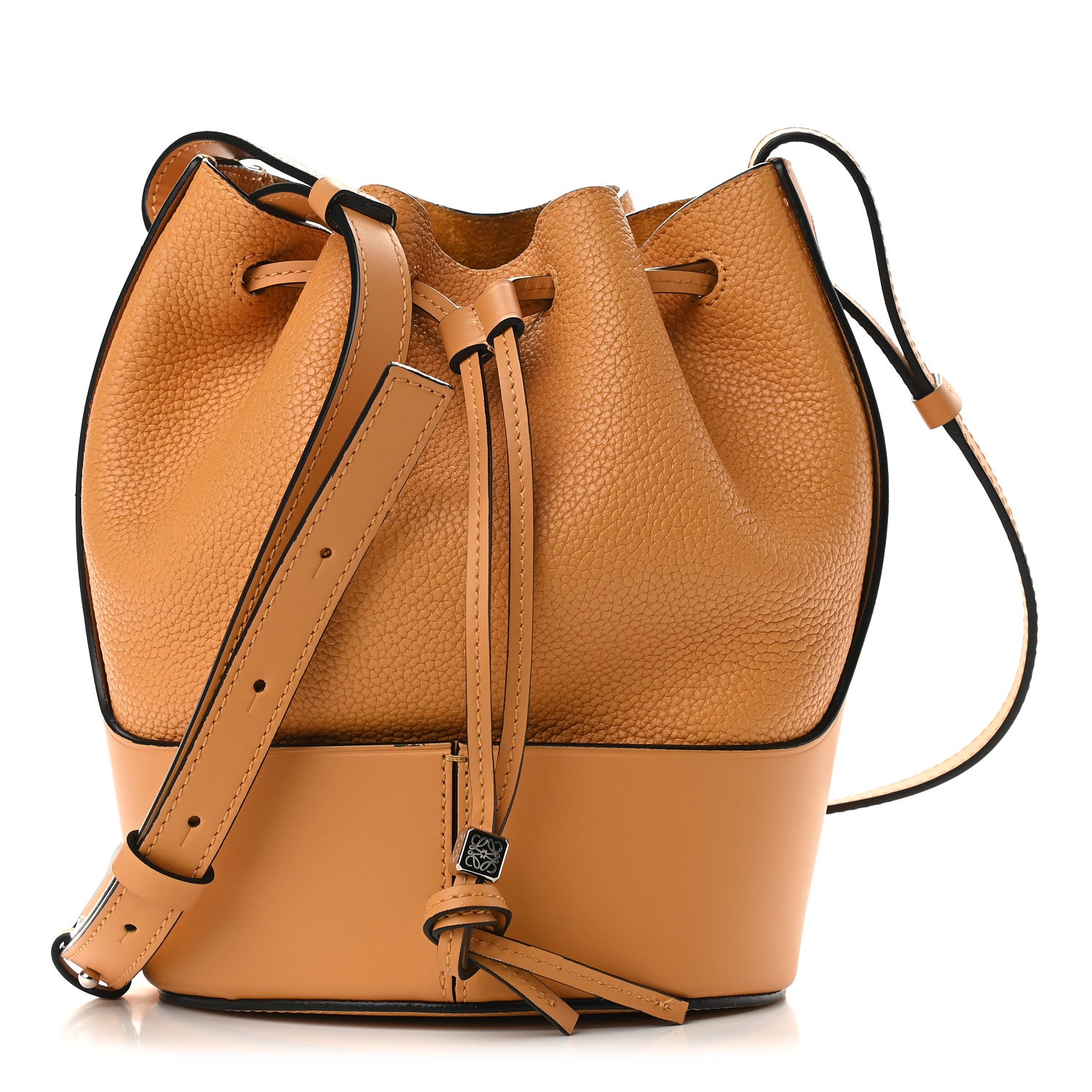Loewe Calfskin Small Balloon Bucket Bag Saffron Yellow 1 of 8