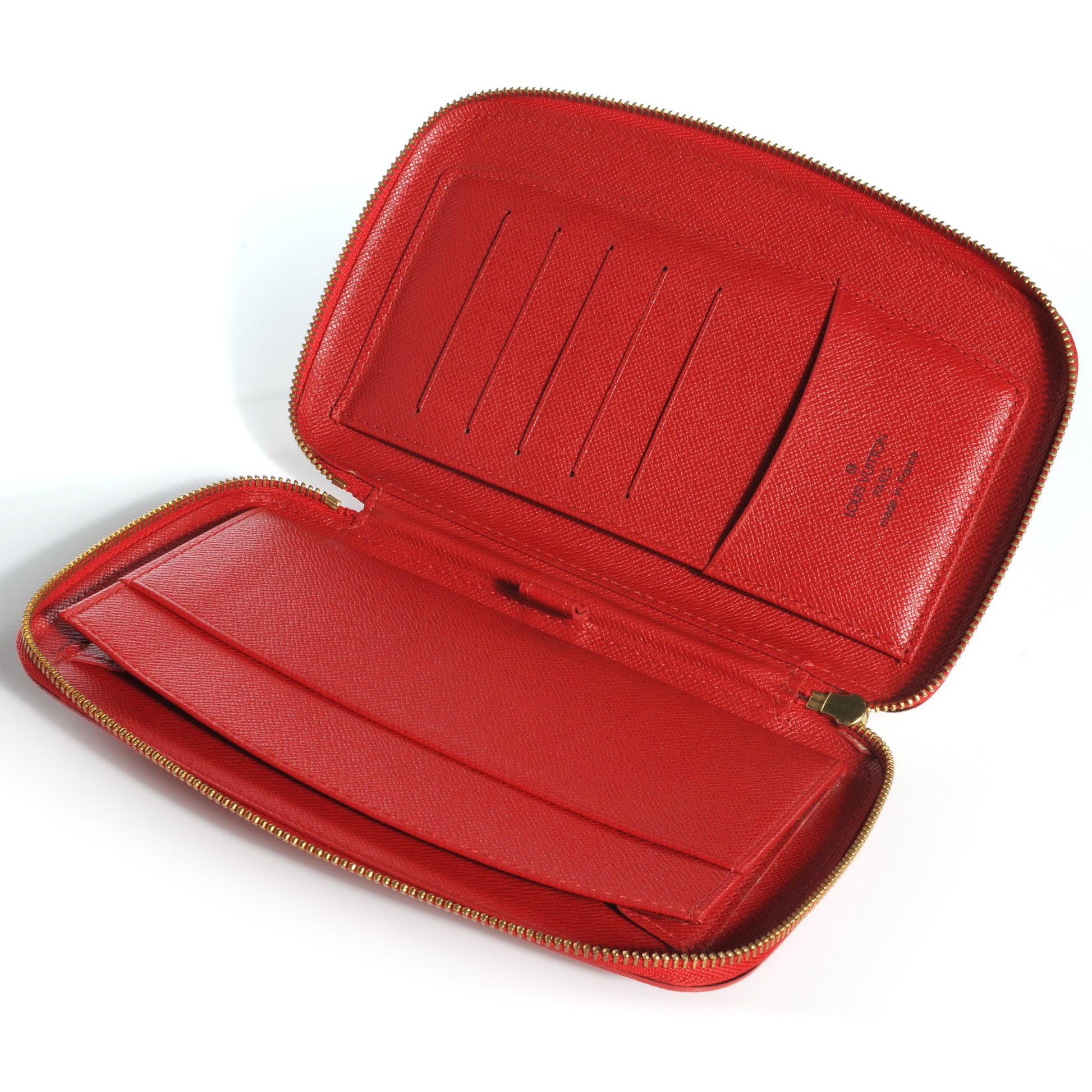 Louis Vuitton Epi Geode Organizer Zippy Wallet Red 5 of 7