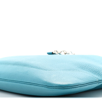Hermes Chevre De Coromandel  Trim II 31 Shoulder Bag Turquoise 9 of 9