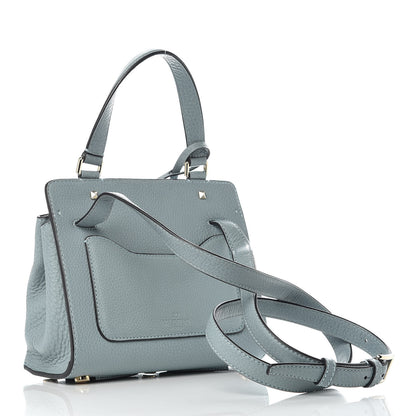 Valentino Garavani Pebbled Calfskin Small Joylock Satchel Nube 3 of 10