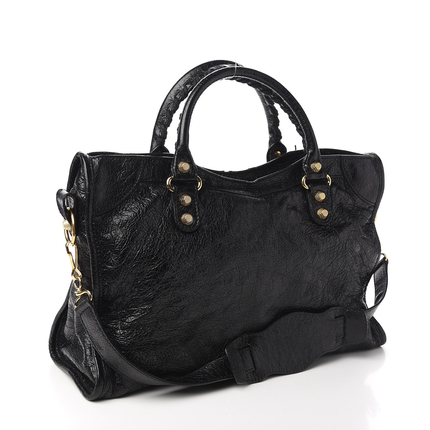 Balenciaga Agneau Giant 12 Gold Hardware City Black 2 of 8