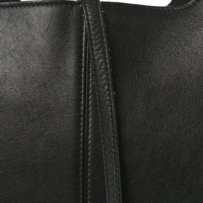Celine Supple Natural Calfskin Medium Tri-Fold Bag Black 10 of 16