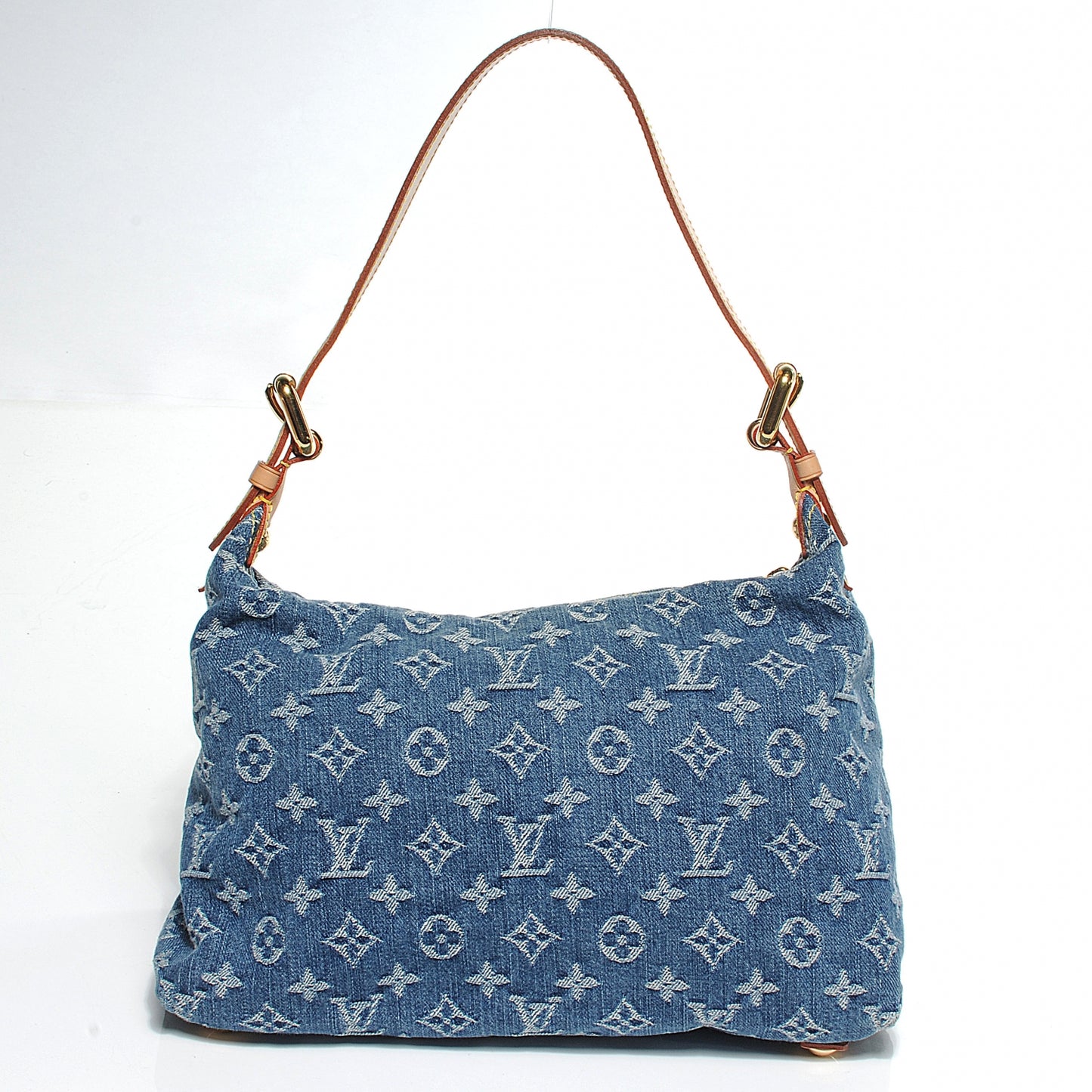 Monogram Denim Baggy PM Blue