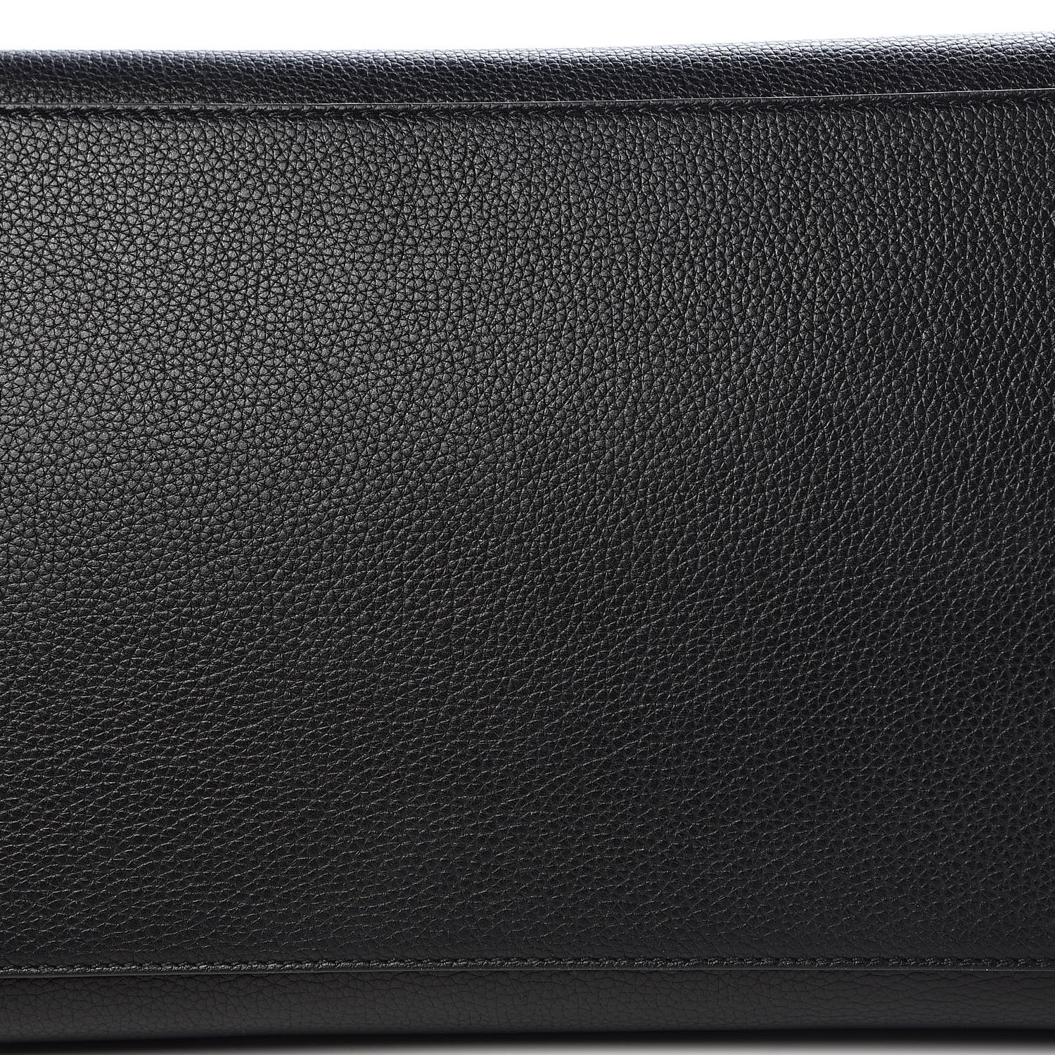 Celine Drummed Calfskin Suede Large Trapeze Black 16 of 17