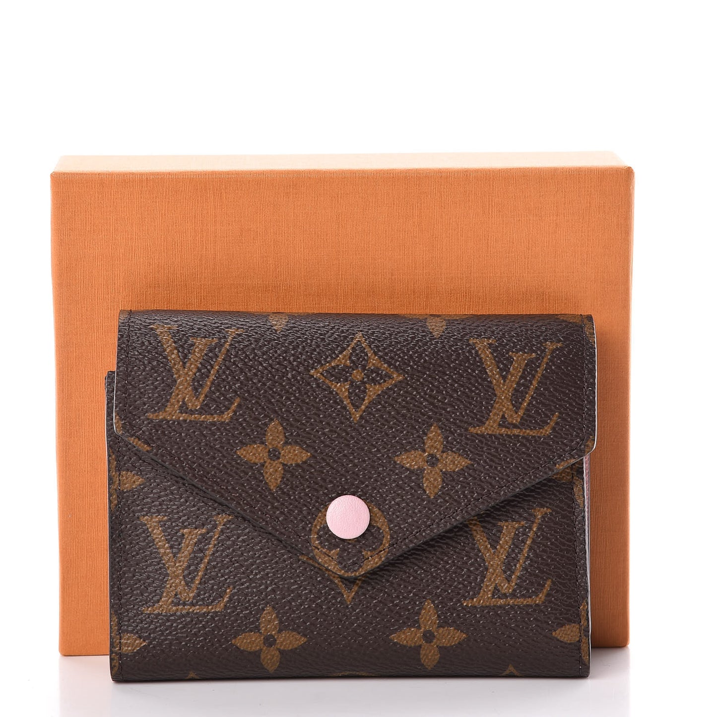 Monogram Victorine Wallet Rose Ballerine