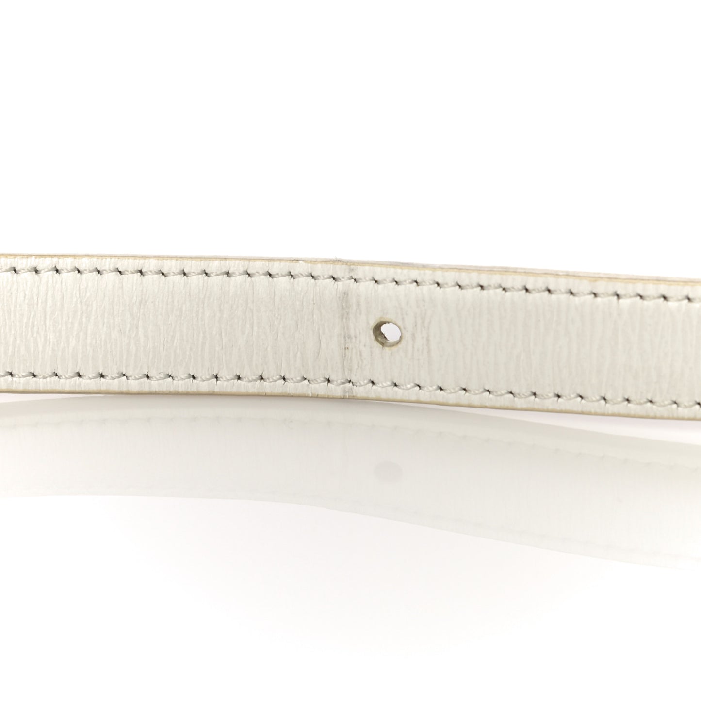 Liege Calfskin Medium Classic Box Flap Bag White